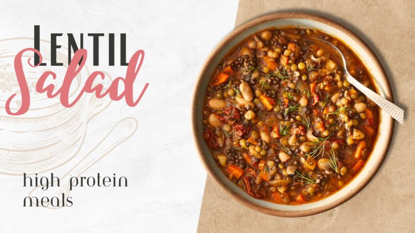 Lentil Soup - High Protein Meals
