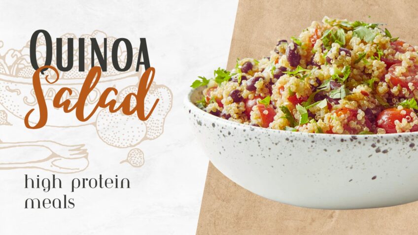 Quinoa Salad High Protein Meals